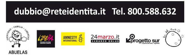 Rete x l'Identità - Italia Rete x l'Identità - Italia